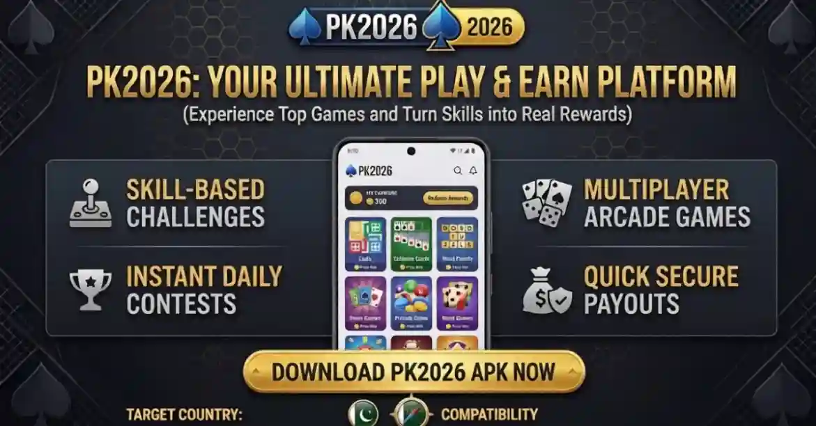 PK2026 Game Featured Image - Real Earning App in Pakistan